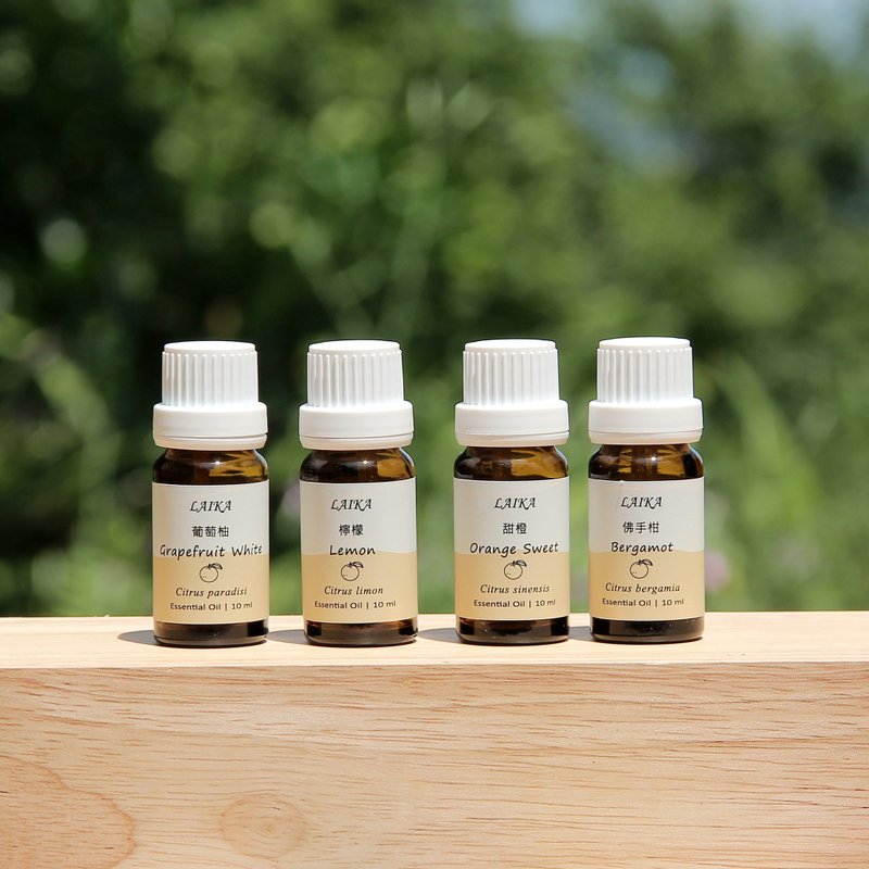 单方精油 - 柑橘调 4款 甜橙 柠檬 佛手柑 葡萄柚 - 香薰/精油/线香 - 精油 橘色
