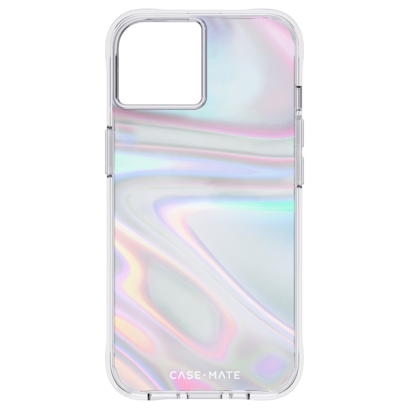 Soap Bubble Iridescent Recycled iPhone 14 系列手机壳 - 手机壳/手机套 - 塑料 