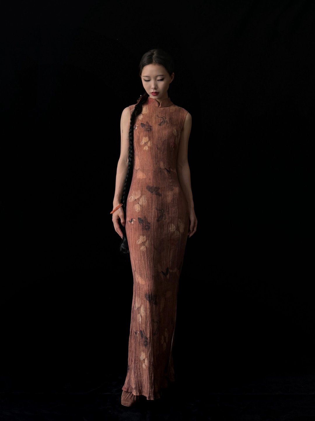 新中式复古 / 古画肌理感改良旗袍 - 洋装/连衣裙 - 其他材质 多色