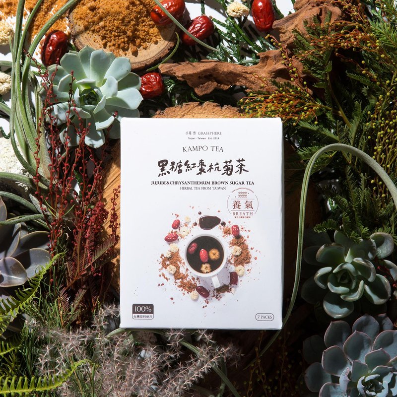 日常调理推荐【红枣温补茶】 (附礼袋与心意小卡) - 茶 - 新鲜食材 咖啡色