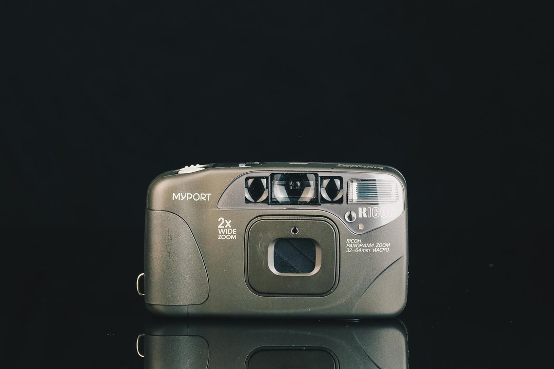RICOH MyPORT ZOOM 320 PS #807 #135底片相机 - 相机 - 其他金属 黑色