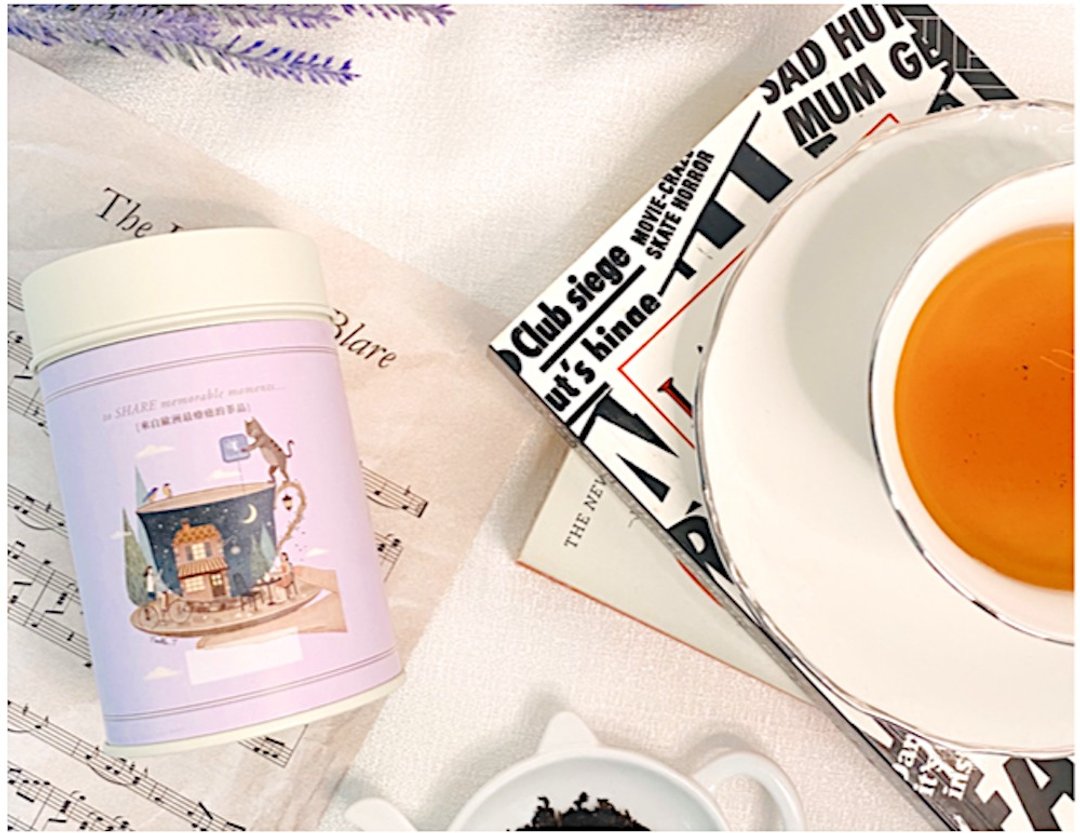 Tea the Knot 散装茶- 法式蓝伯爵 Earl Grey French Blue - 茶 - 其他材质 红色