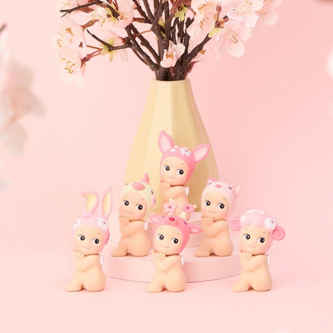 Sonny Angel 2025 春日花见 限定版公仔 (盒装6入) - 玩偶/公仔 - 塑料 