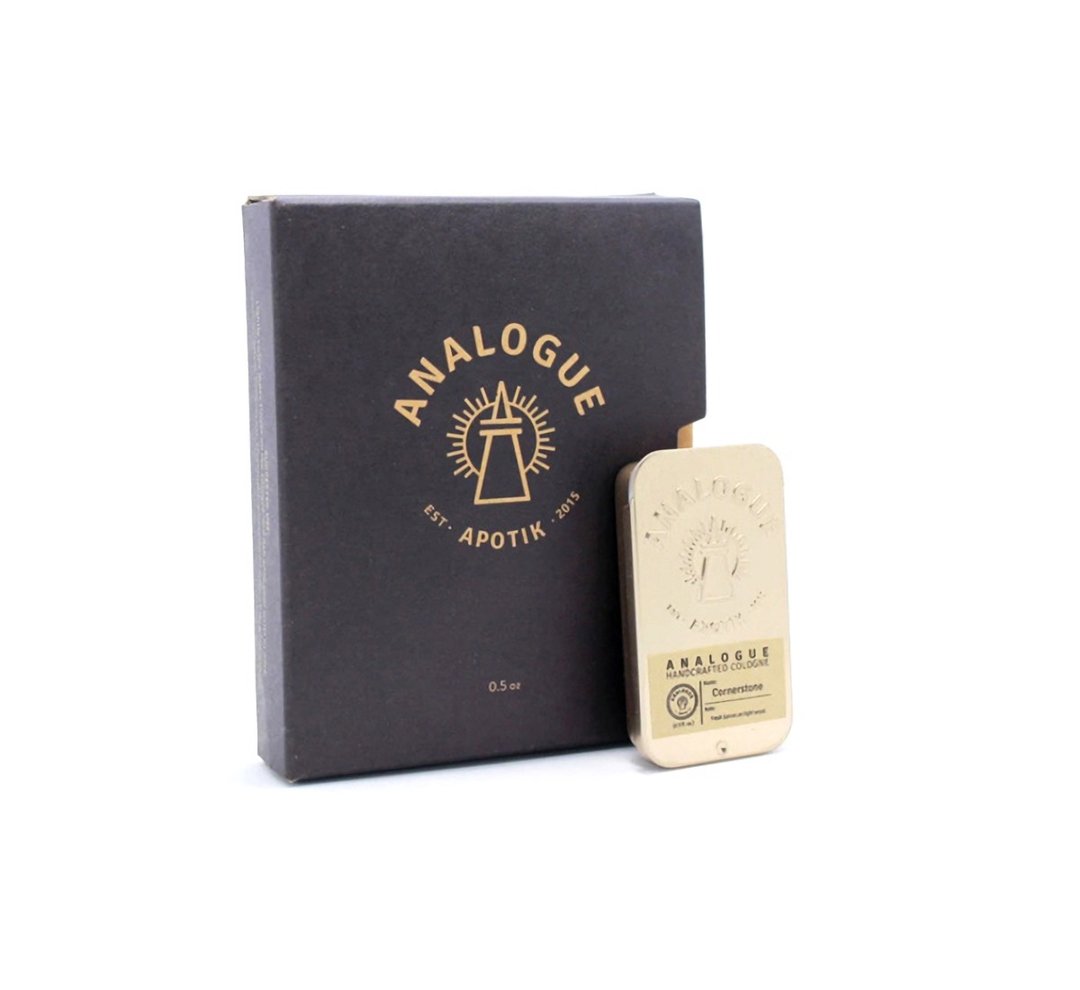 Analogue Cornerstone Solid Cologne基石木质固态古龙水 - 香水/香膏 - 其他金属 金色