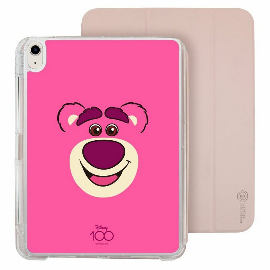 迪士尼100th 劳苏 iPad Air/Pro 2024 可拆式防摔透明 实色折套 - 平板/电脑保护壳 - 塑料 多色
