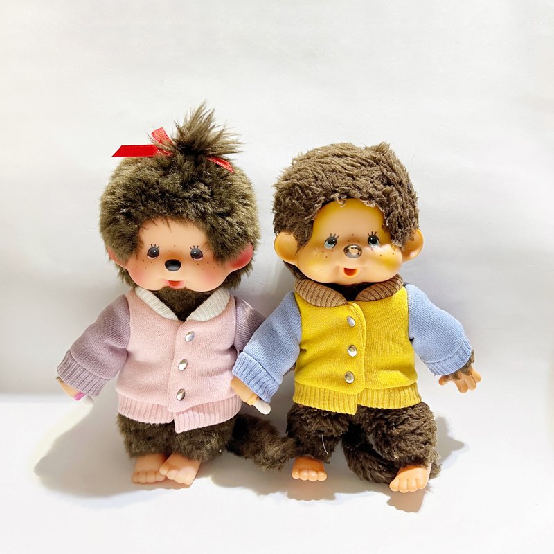 Moncchichi_20cm娃娃_手作娃衣_棒球外套 - 玩偶/公仔 - 棉．麻 多色