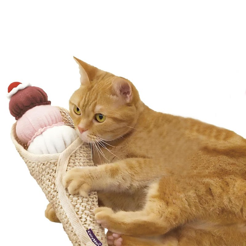 【日本CattyMan】来场猫咪纾压的踢踢吧 ! 猫咪踢腿爪抓娃娃 - 玩具 - 其他材质 多色