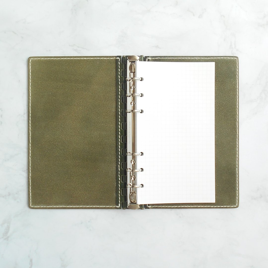 Personal Organisers 皮革铰链系统手帐 绿色 - 笔记本/手帐 - 真皮 绿色