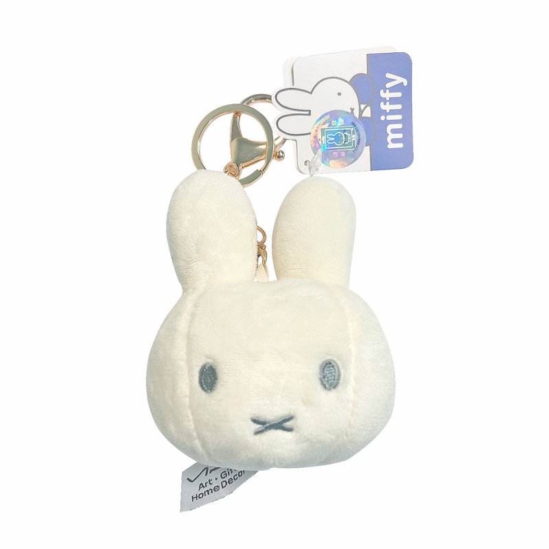 VIPO x MIFFY 软毛绒钥匙圈 10cm - 钥匙链/钥匙包 - 聚酯纤维 多色