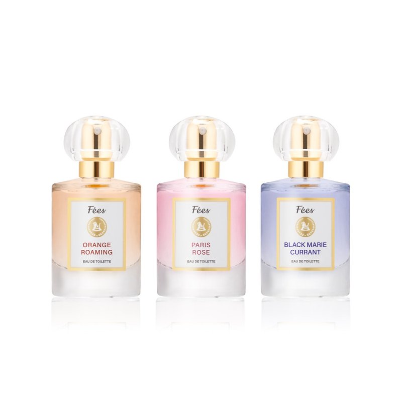 【Fees Beaute法致】法式香氛淡香水30ml(玫瑰/橘郡/黑加仑) - 香水/香膏 - 其他材质 白色