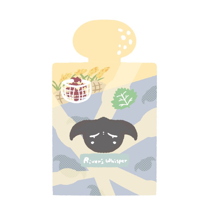 四季香水造型明信片 - 秋 - 卡片/明信片 - 纸 