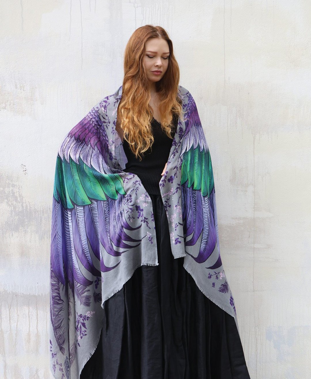 Calibri Shawl - 丝巾 - 棉 