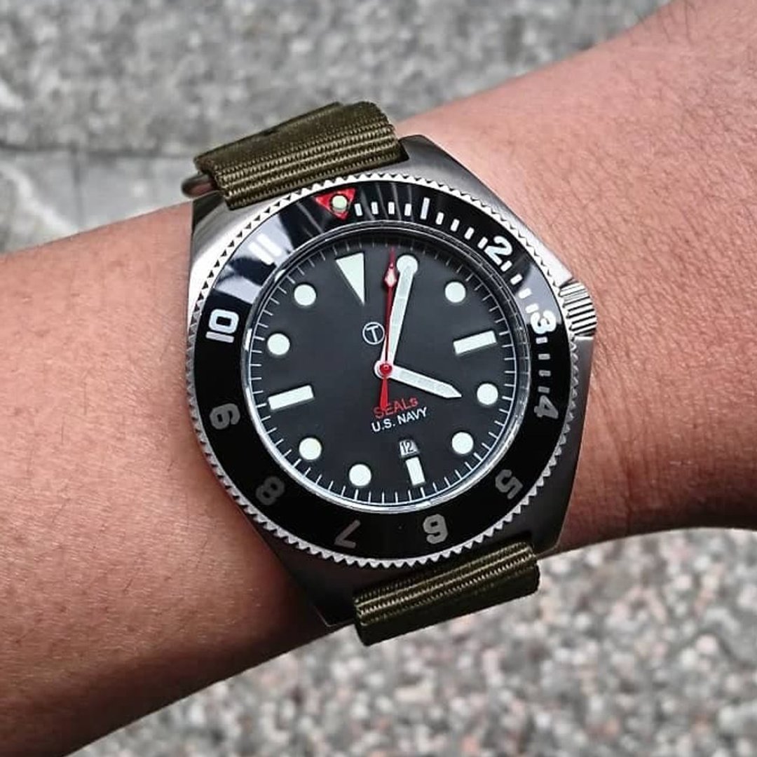US retro military watch - 美军越战复刻军表 - 男表/中性表 - 其他金属 银色
