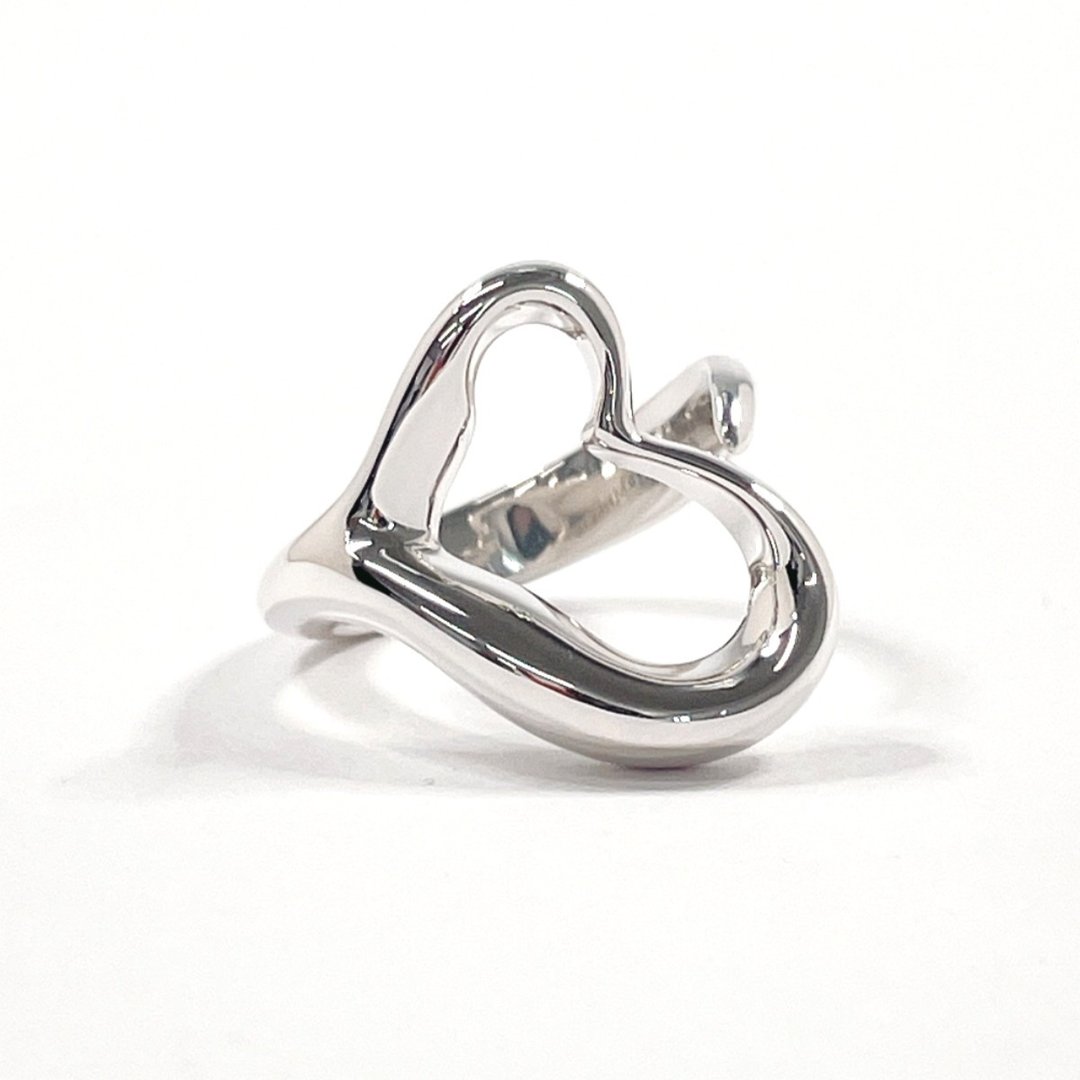 【日本直寄 二手美品】8.5号 蒂芙尼 TIFFANY&Co. 戒指 经典爱心 艾尔莎·佩雷蒂 银 925 饰品 - 戒指 - 纯银 银色