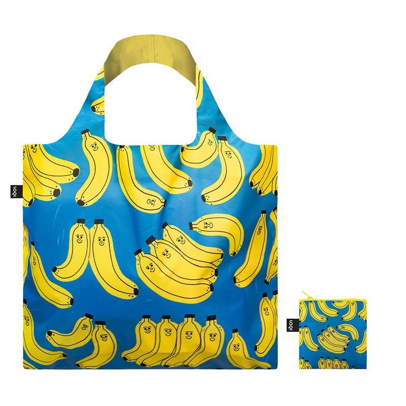 LOQI 环保材质购物袋-蕉朋友(无扣带、无暗袋) - 其他 - 环保材料 蓝色