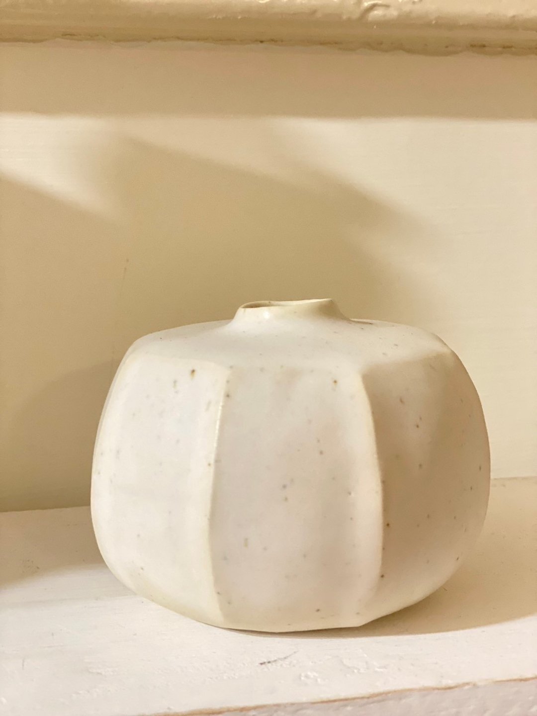 乳白色陶瓷花瓶/花器 - 花瓶/陶器 - 瓷 