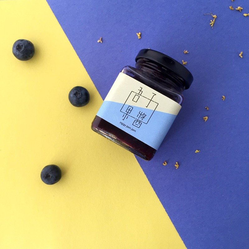 蓝莓桂花果酱 - 果酱/抹酱 - 新鲜食材 蓝色