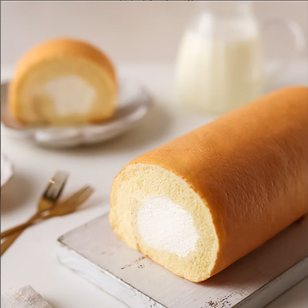 【法布甜】生乳卷蛋糕(原味+巧克力)(含运) - 蛋糕/甜点 - 新鲜食材 白色