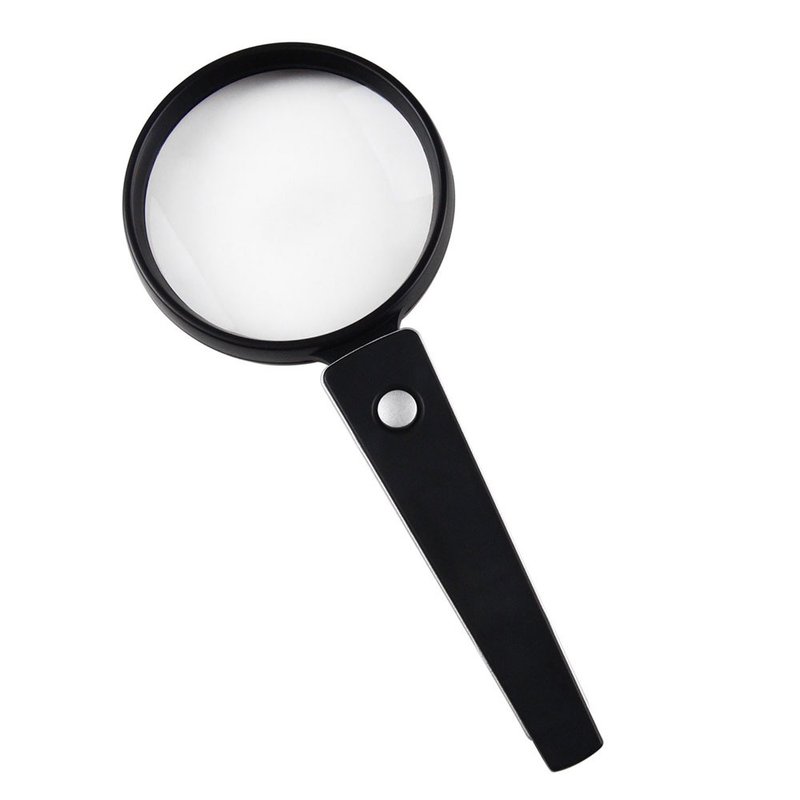 2x/4D/90mm 日本制LED照明手持型放大镜 LE90 - 其他书写用品 - 压克力 黑色