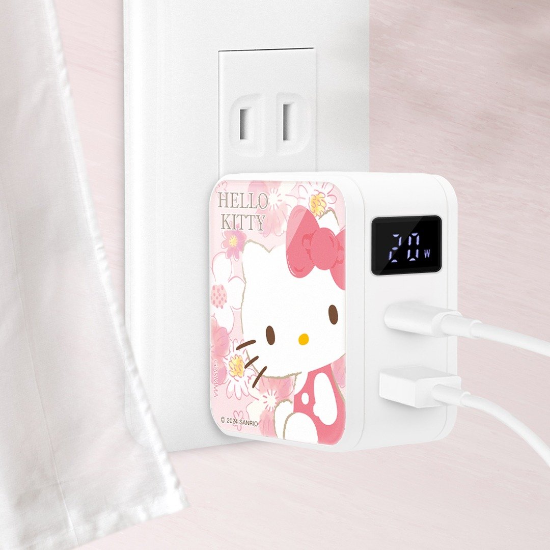 GARMMA 三丽鸥家族 Type-C & USB PD双孔造型充电器 - 手机充电及周边 - 其他金属 