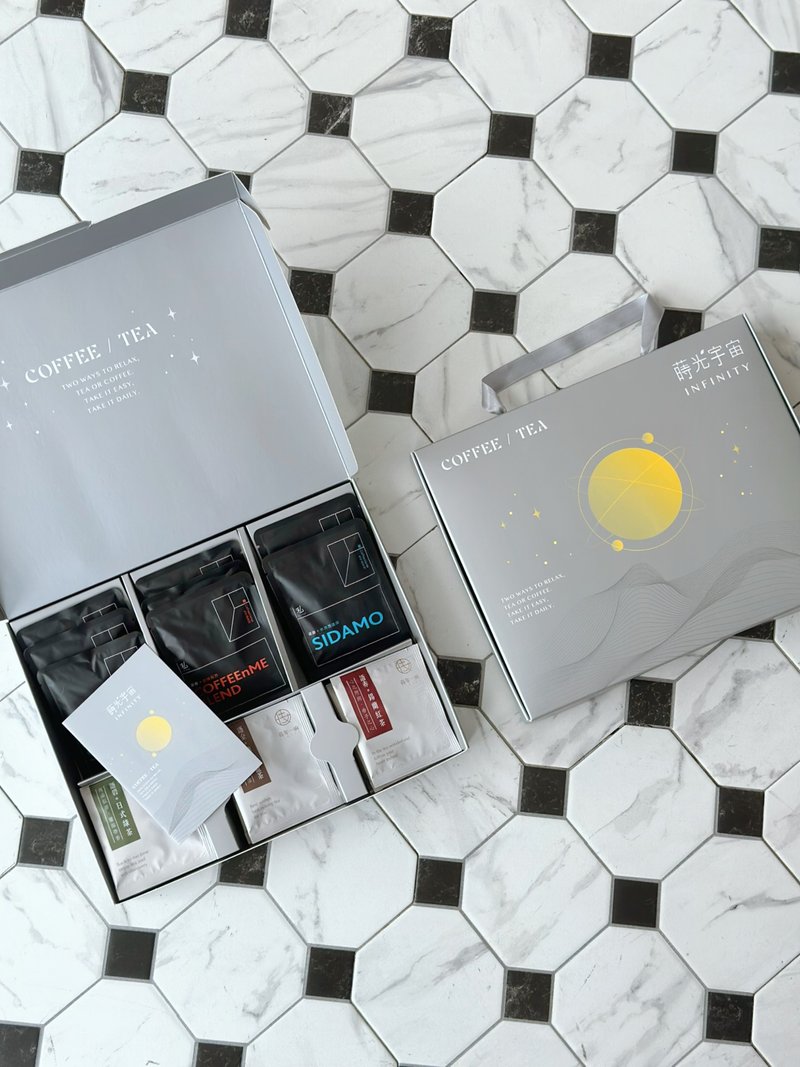 【新年礼盒】 莳光宇宙礼盒 咖啡x语茶联名 - 茶 - 新鲜食材 