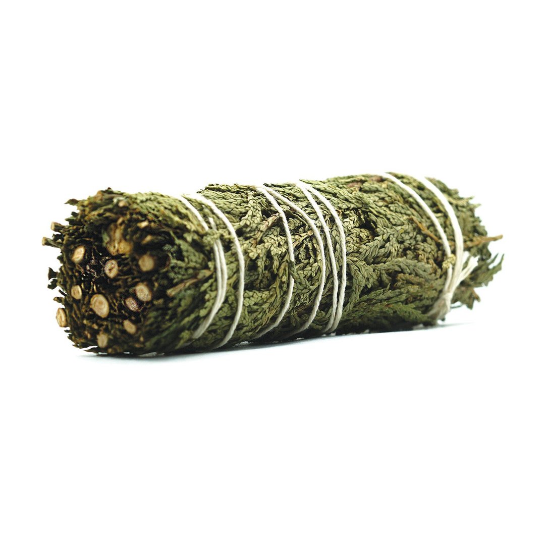 Faiza Naturals 加洲雪松烟薰棒 4寸 真空包装 - 香薰/精油/线香 - 植物．花 绿色