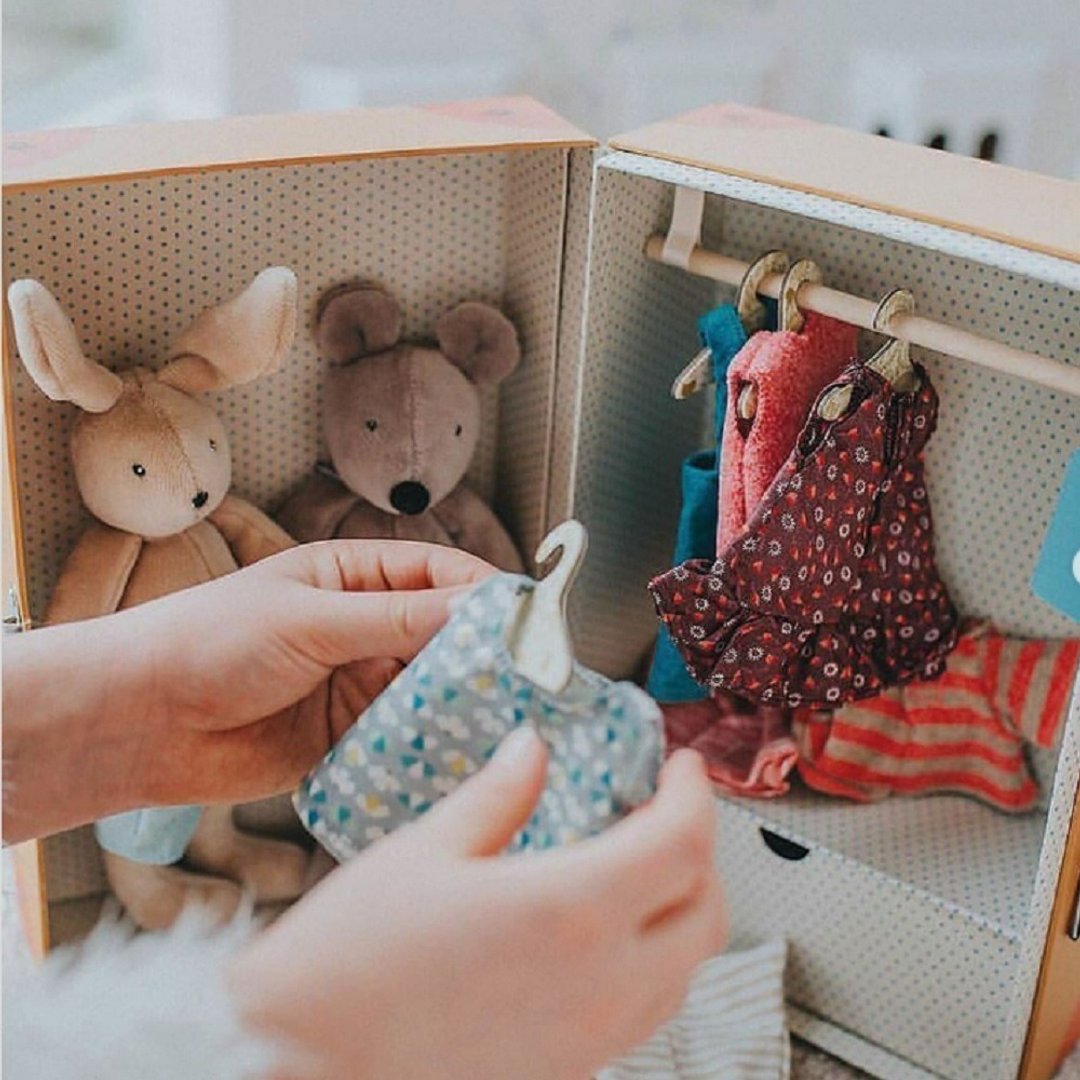 法国 Moulin Roty 小小衣橱组 - 玩具/玩偶 - 其他材质 