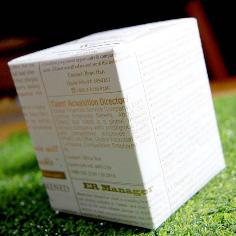 (加价购)商品外包装系列-文字金 - 卡片/明信片 - 纸 金色