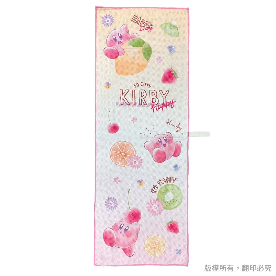 日本丸真 星之卡比 快干轻巧浴巾 (附挂绳) 闪亮水果 - 毛巾浴巾 - 其他材质 