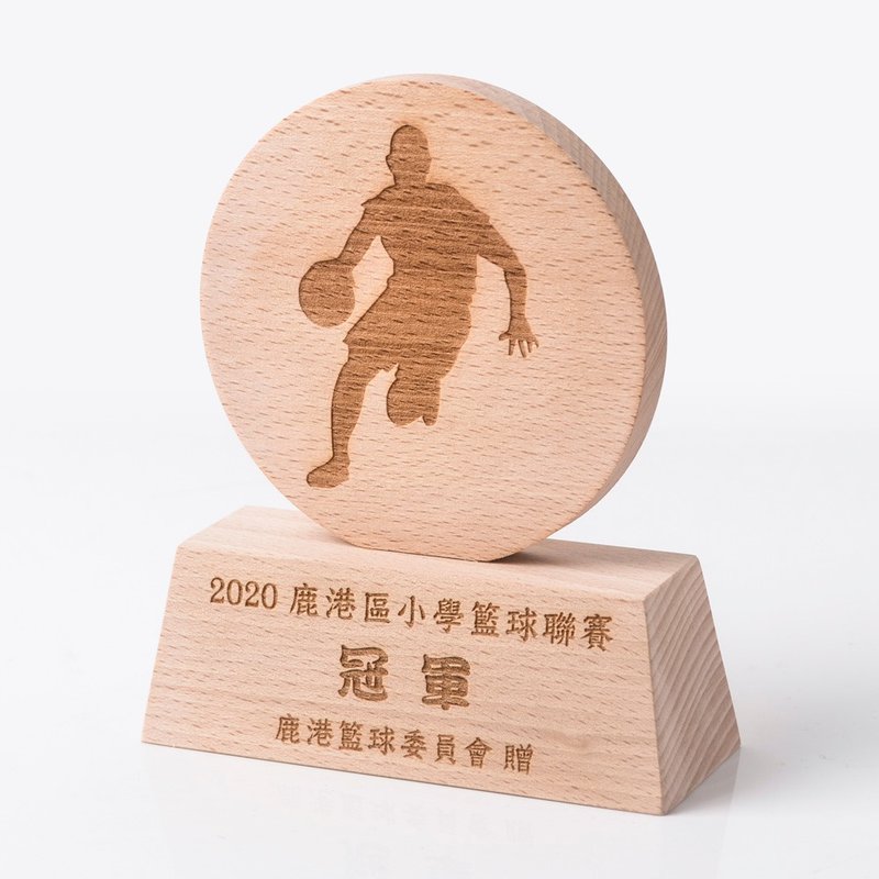 【定制化原木奖杯│含雷刻】奖杯定制 奖牌 原木奖座 木质奖杯 - 其他 - 木头 