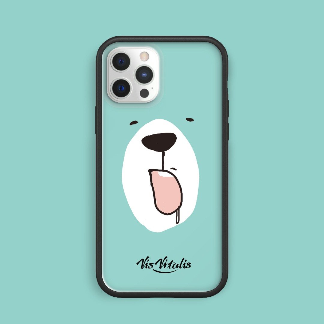 熊呵呵手机壳/犀牛盾订制/iPhone - 手机壳/手机套 - 塑料 绿色