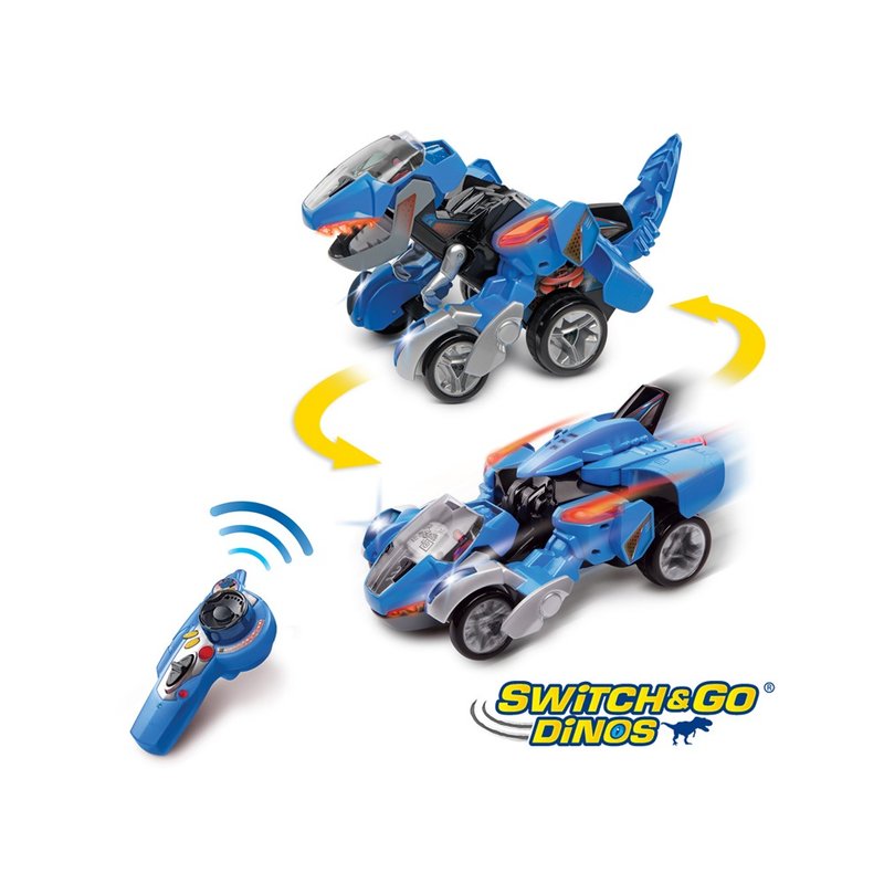 Vtech　遥控声光变形恐龙车-霸王龙-达西 - 玩具/玩偶 - 塑料 