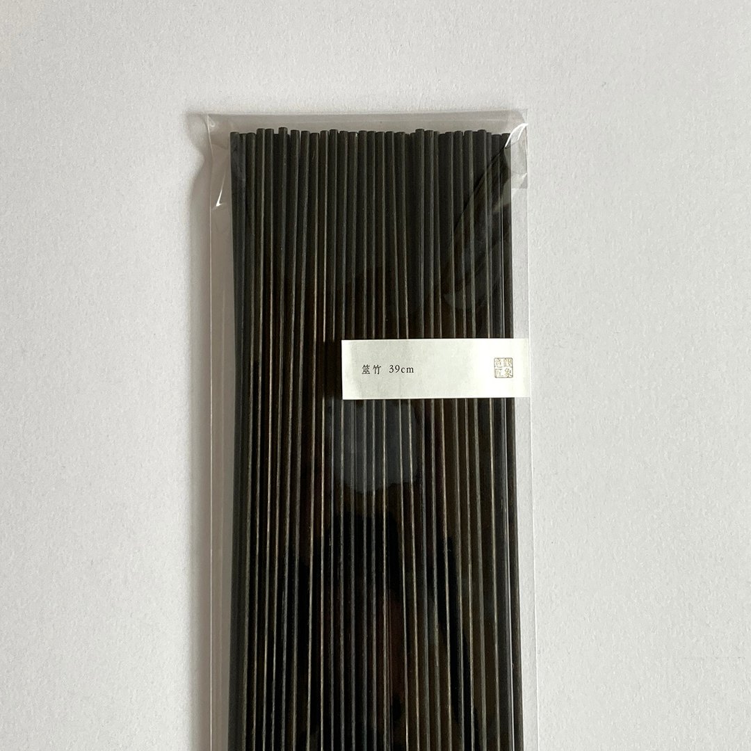 筮竹39cm Ink dyeing - 其他 - 木头 黑色