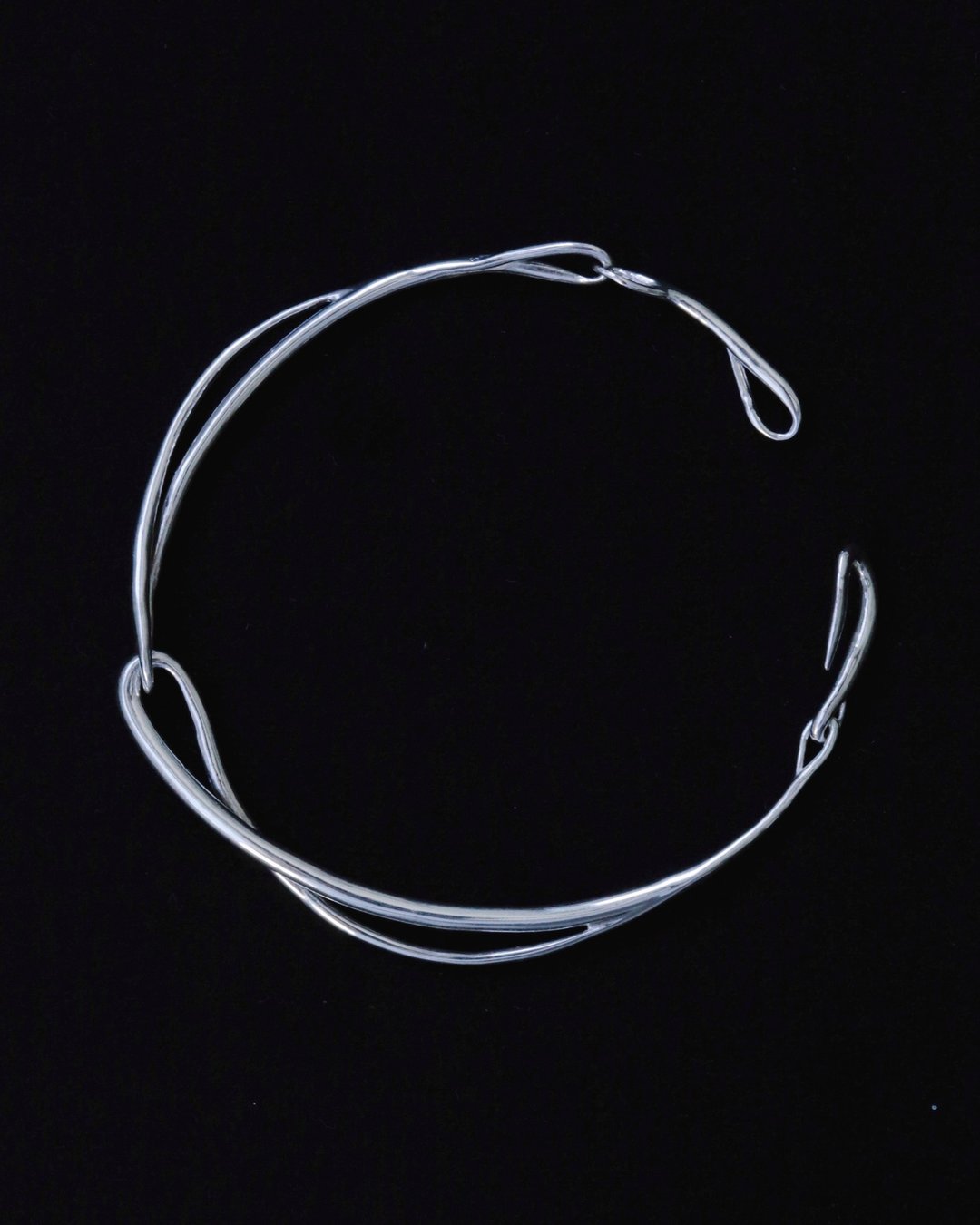 Trickle Bracelet 涓流手环 - 手链/手环 - 纯银 银色