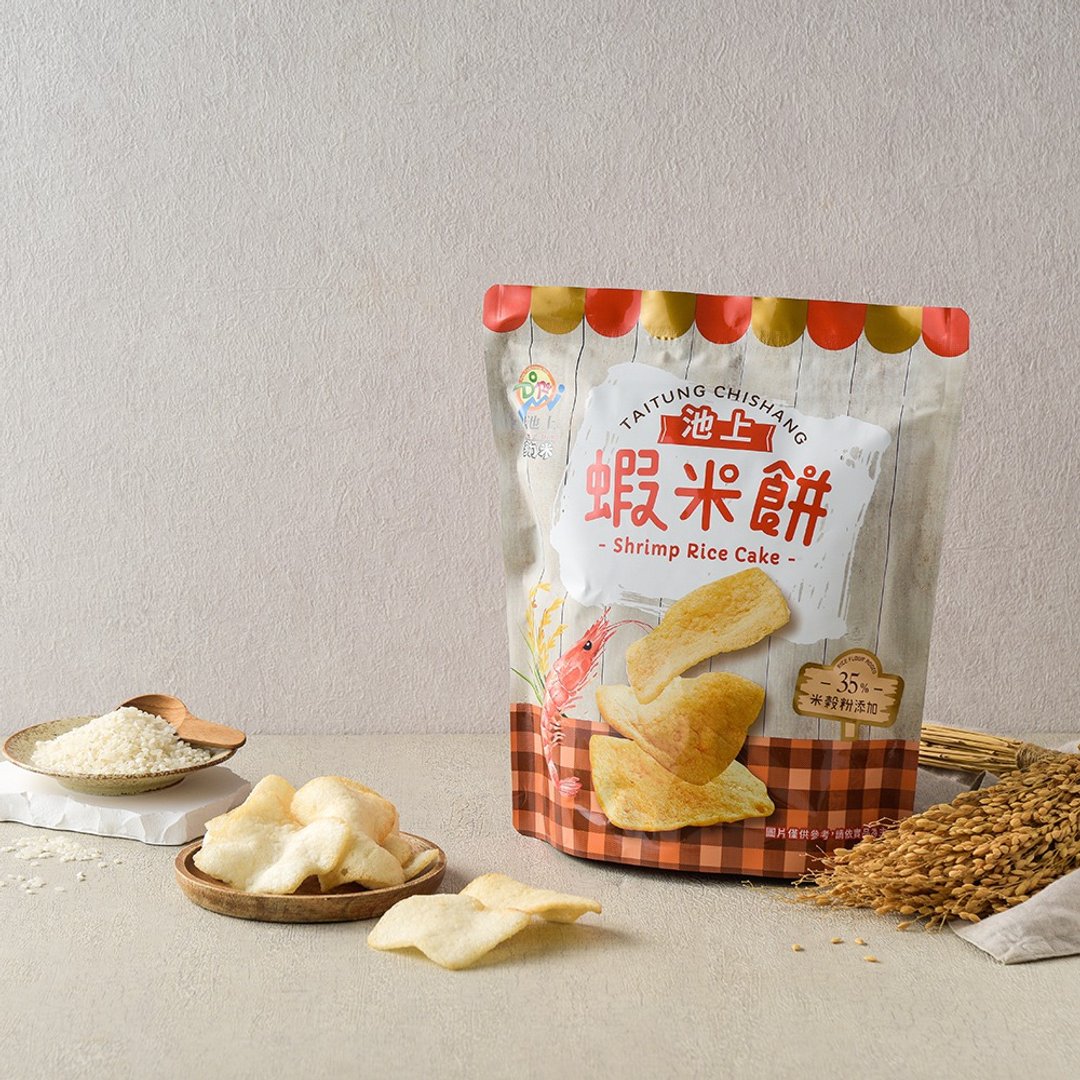 【共好粮仓】池上米  池上虾米饼 - 零食/点心 - 新鲜食材 白色