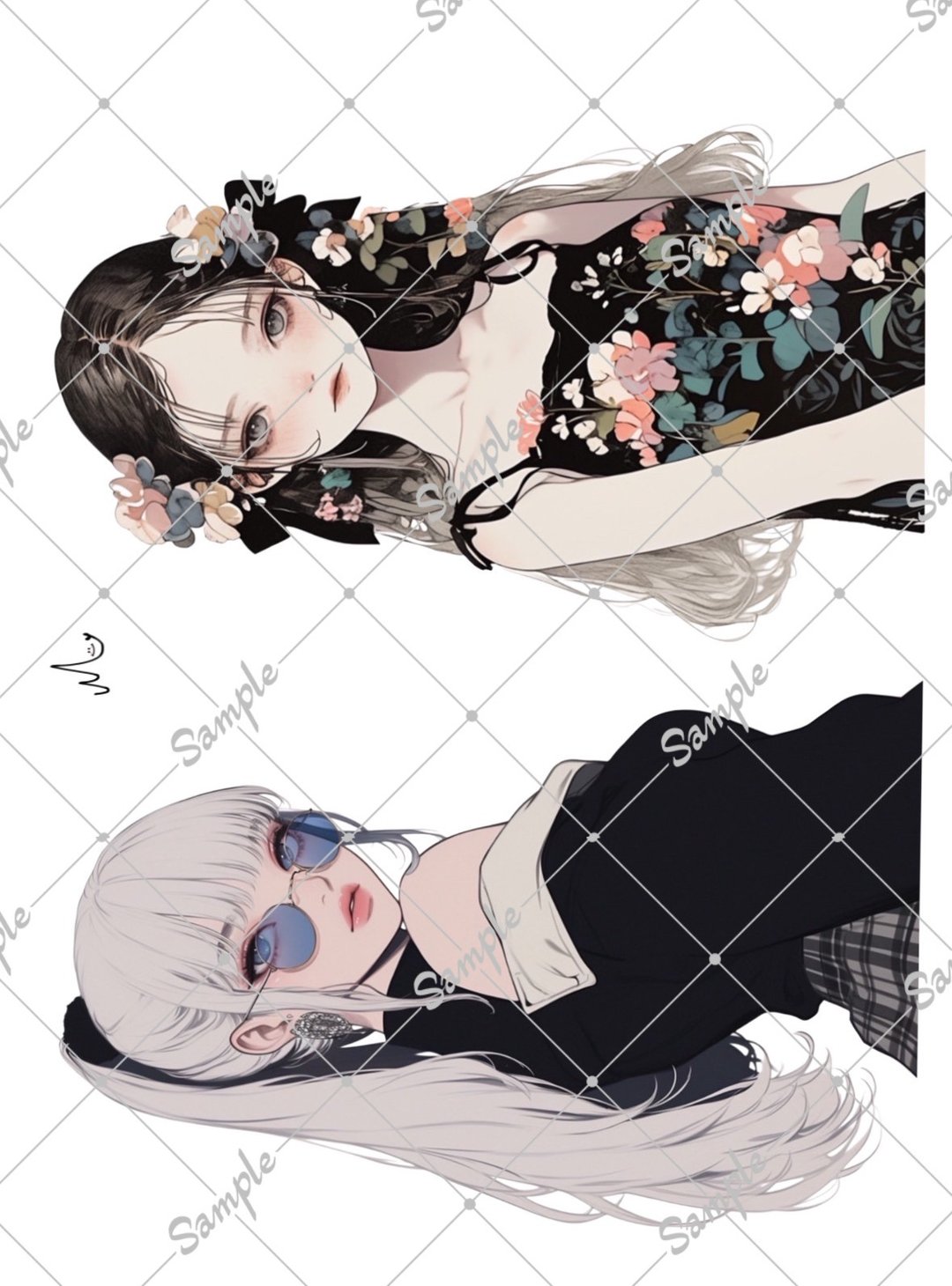 原创人物贴纸 - 贴纸 - 纸 