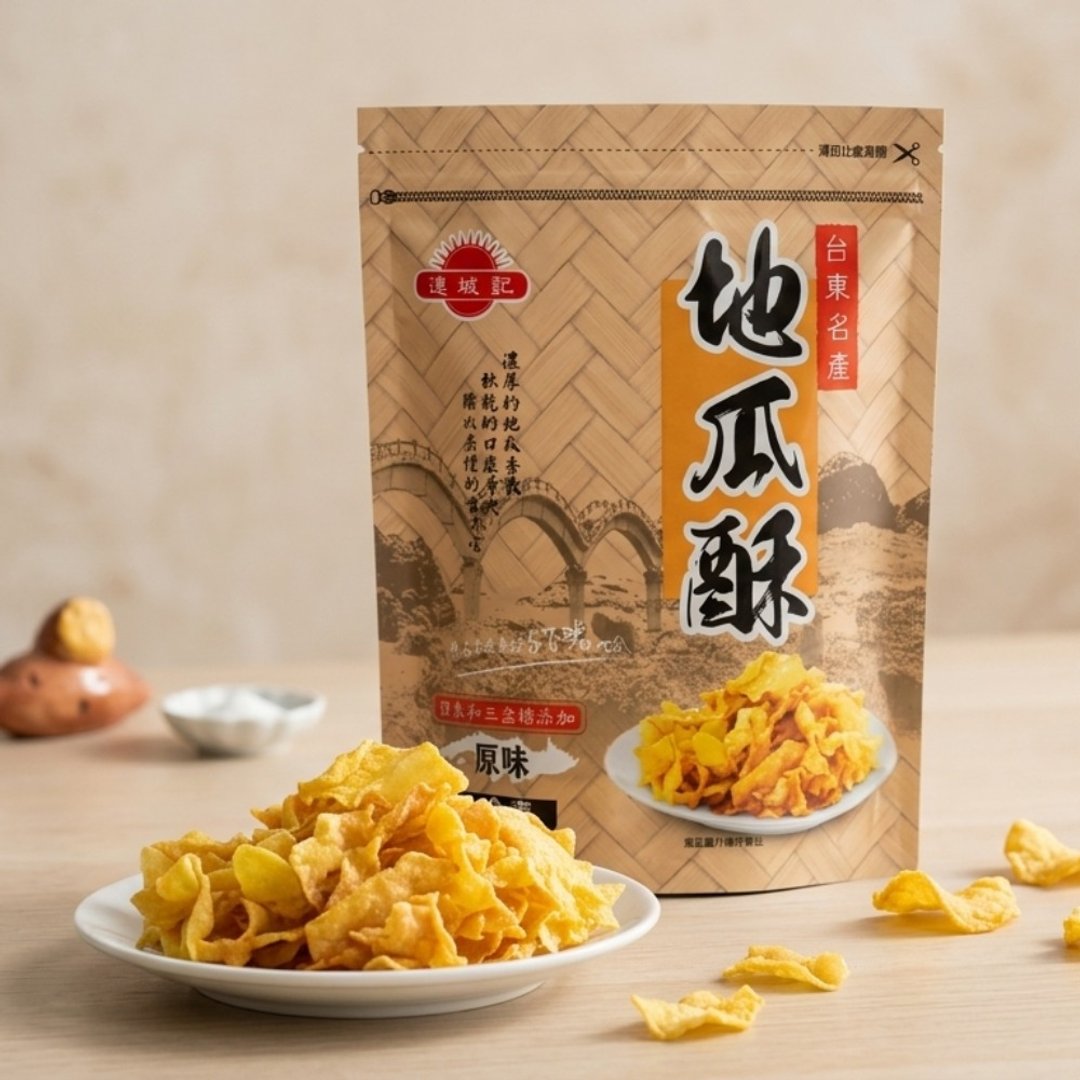 【连城记】地瓜酥 2 入组 ( 原味 ) | 台东 30 年老铺 - 零食/点心 - 新鲜食材 