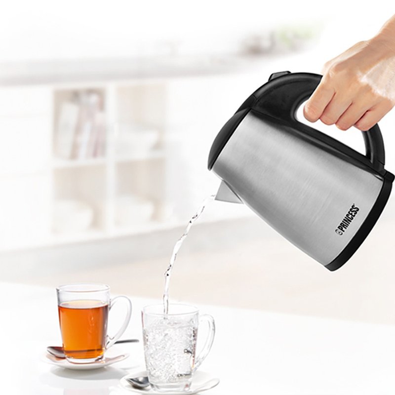 荷兰PRINCESS 0.5L双电压旅行快煮壶 (110v/220v) - 厨房家电 - 不锈钢 银色