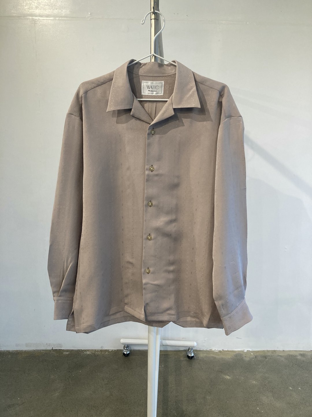 Japanese styled KIMONO Shirt - Pinkbeige01 - 女装衬衫 - 丝．绢 粉红色