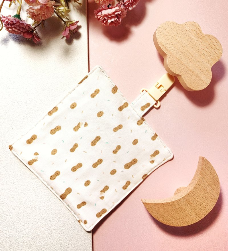 纯棉夹四层纱/儿童手帕/手帕夹/擦手巾/小方巾-好事花生 - 手帕/方巾 - 棉．麻 多色