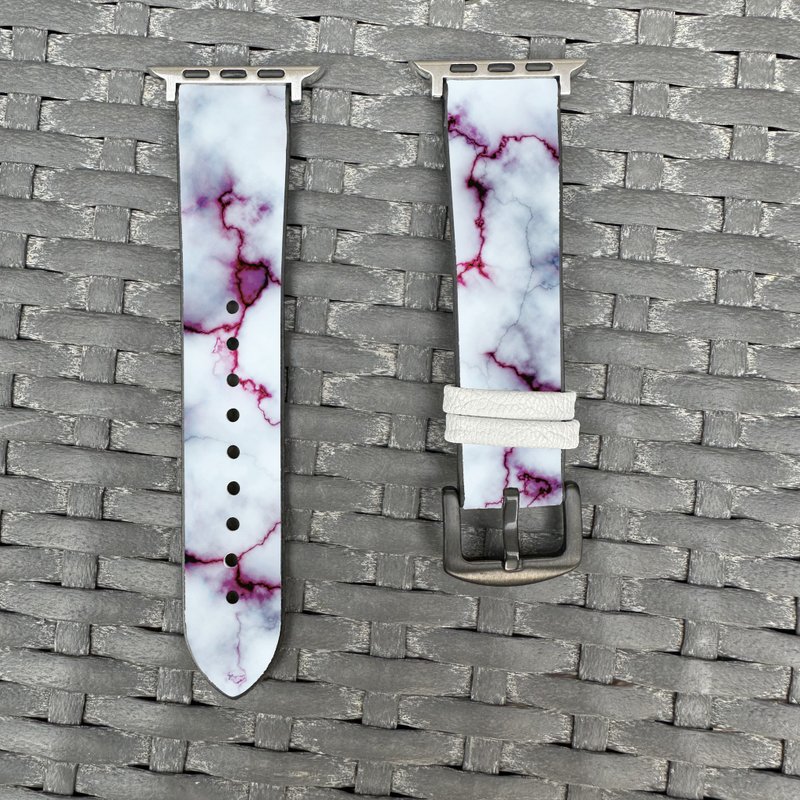 白云石纹图案 Apple Watch 潮流硅胶表带 - cr230 - 表带 - 硅胶 多色