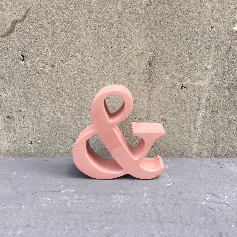 彩色符号(&)扩香石 - 香薰/精油/线香 - 其他材质 多色