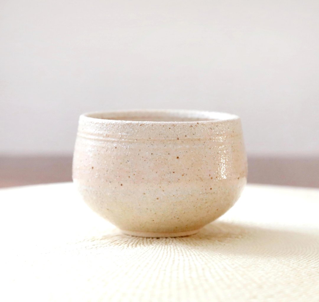 白泥草灰釉茶杯 1 - 茶具/茶杯 - 陶 卡其色