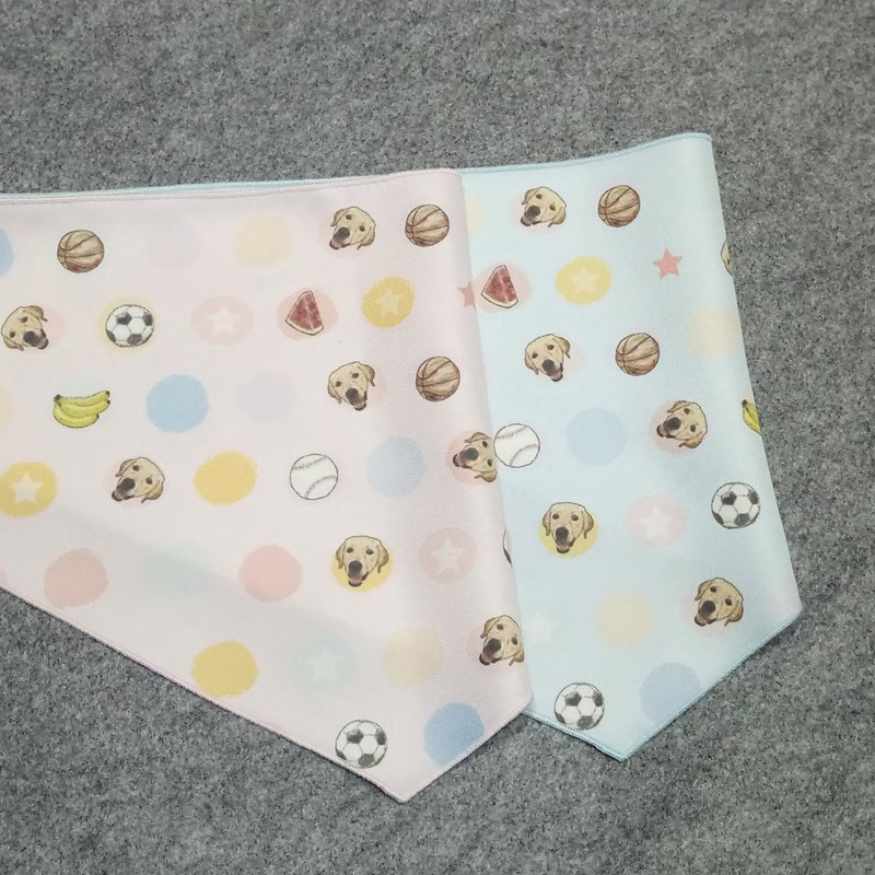 拉布拉多_单面_宠物领巾(绑式)(大) - 衣/帽 - 聚酯纤维 