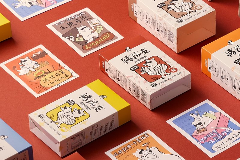 不选了我全都要│猪队友卤肉调理包 │共12盒 - 料理包 - 其他材质 多色