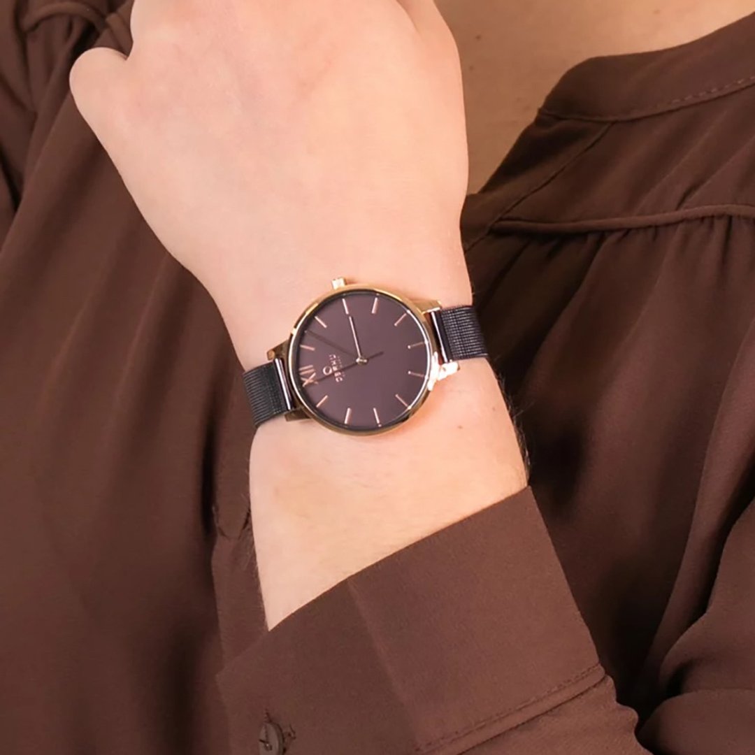 OBAKU 优闲午后气质米兰女表-咖啡金(V209LXVNMN) - 女表 - 不锈钢 多色