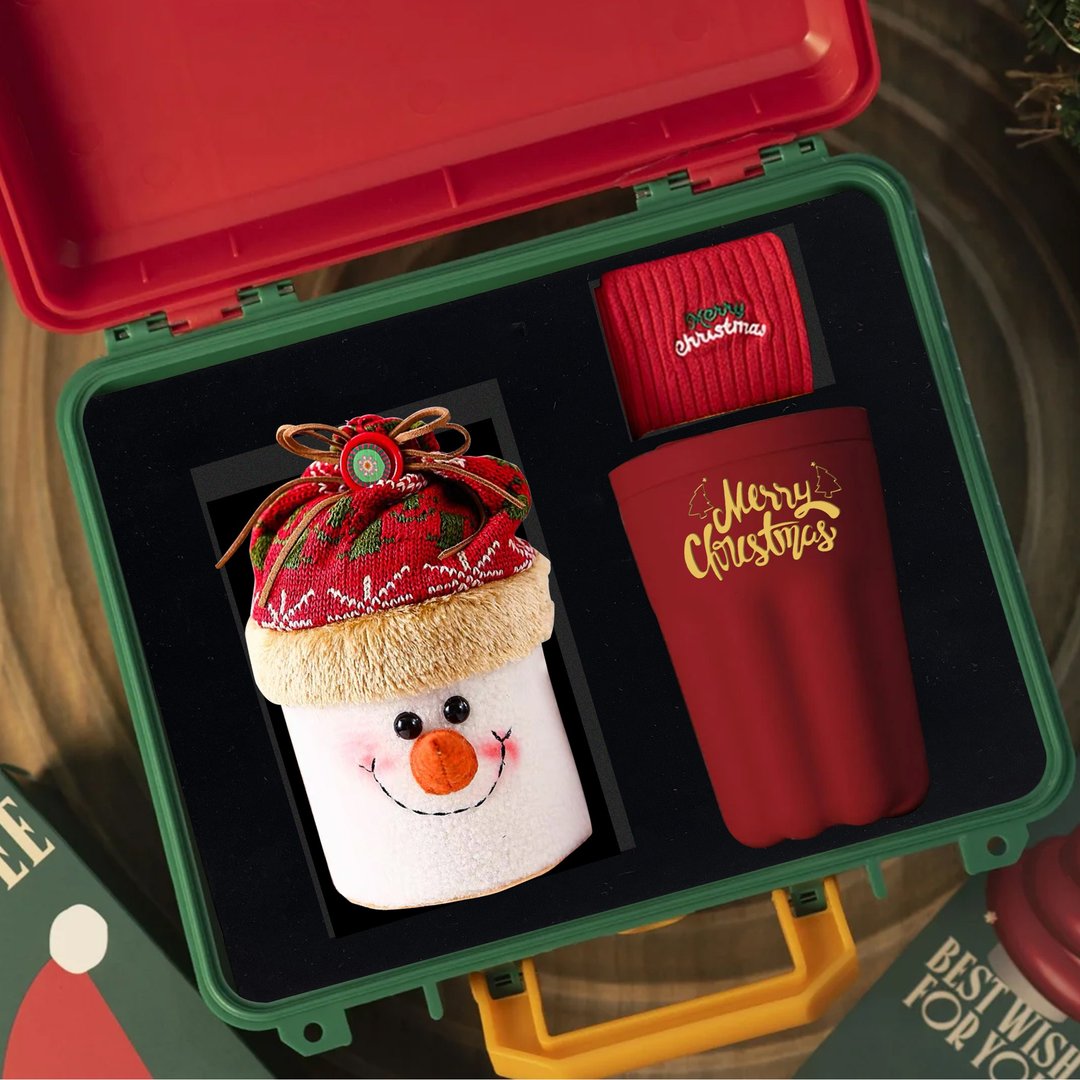 【圣诞专属礼盒 Christmas Gift 】温馨生活必备 保温杯套装 暖心 - 保温瓶/保温杯 - 其他金属 