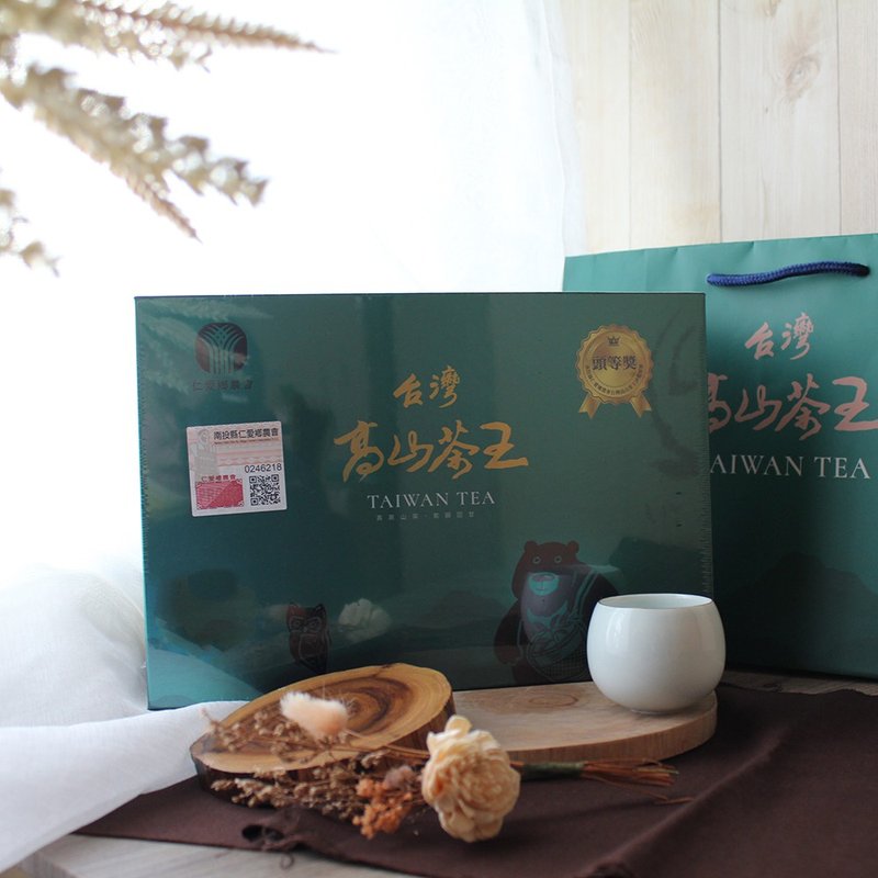 2025冬季竞赛头等奖 | 仁爱乡农会 | 高山茶王 | 冬季头等奖茶礼 - 茶 - 其他材质 绿色