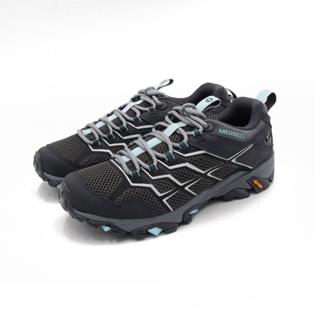MERRELL(女)MOAB FST 2 GORE-TEX 郊山健行鞋 女鞋-蓝绿 - 女款运动鞋/球鞋 - 防水材质 