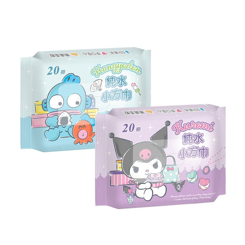 【ONEDER旺达】Sanrio 三丽鸥 酷洛米纯水湿巾 人鱼汉顿轻柔湿巾 - 其他 - 其他材质 